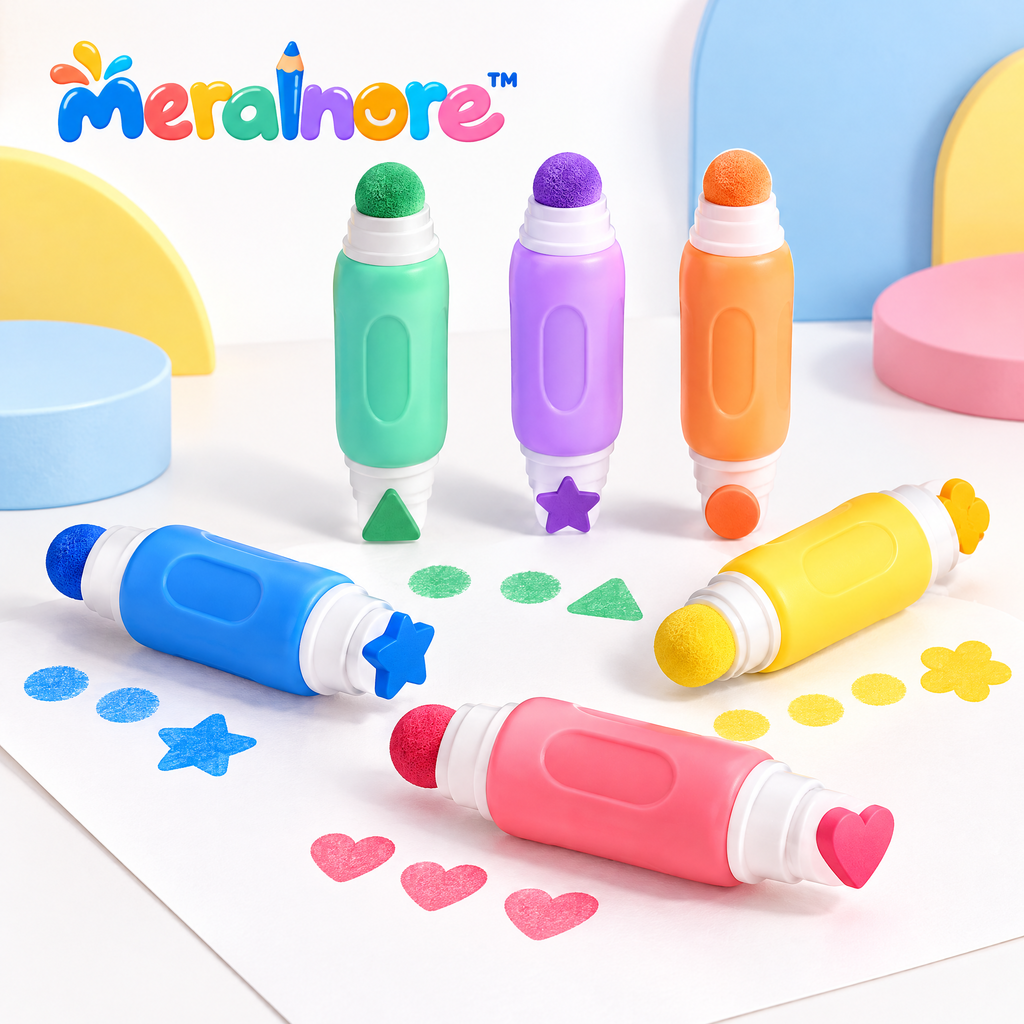 Meralnore™ Dual-End Stamp Dot Markers