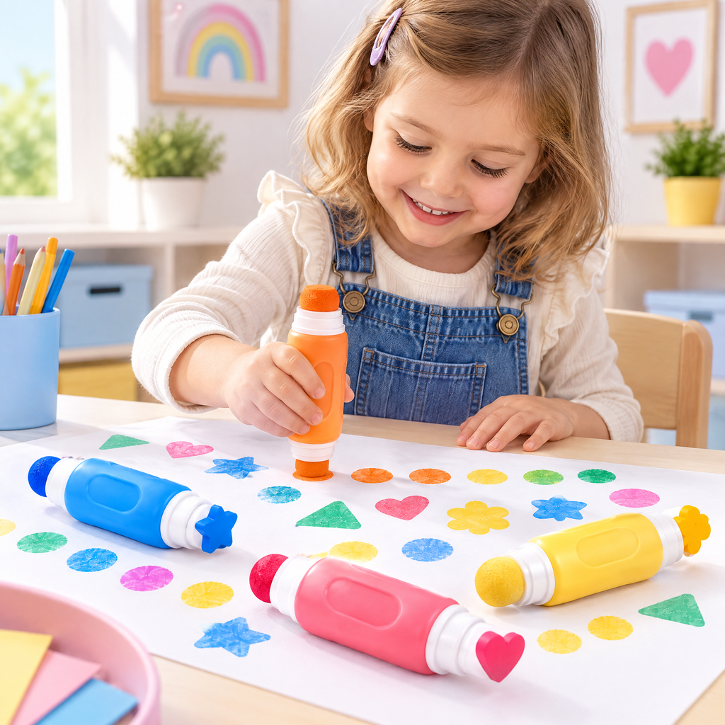 Meralnore™ Dual-End Stamp Dot Markers