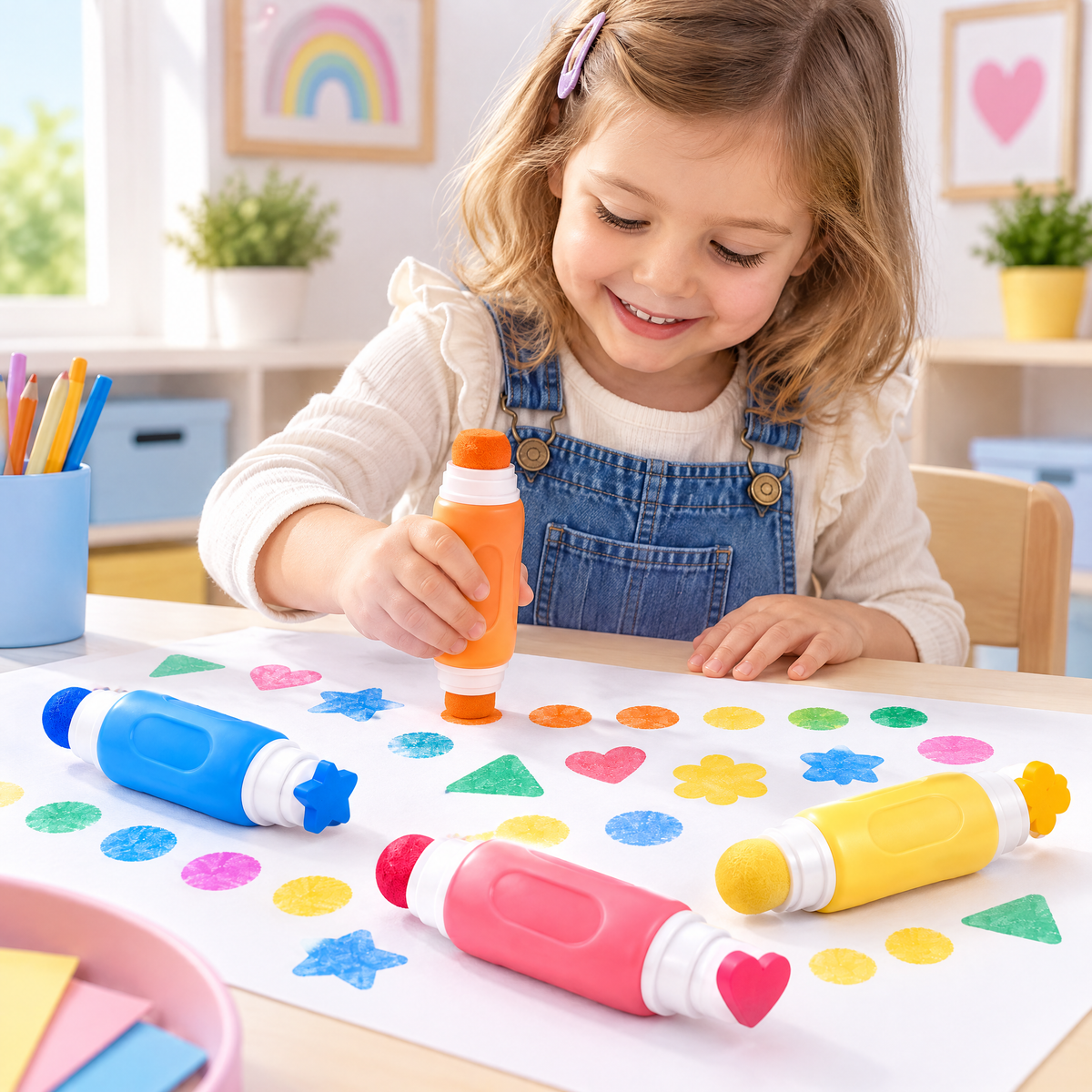 Meralnore™ Dual-End Stamp Dot Markers