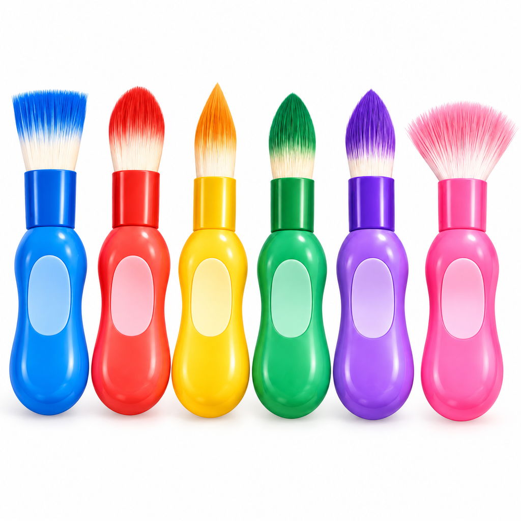 Meralnore™ Easy-Grip Kids Paint Brushes