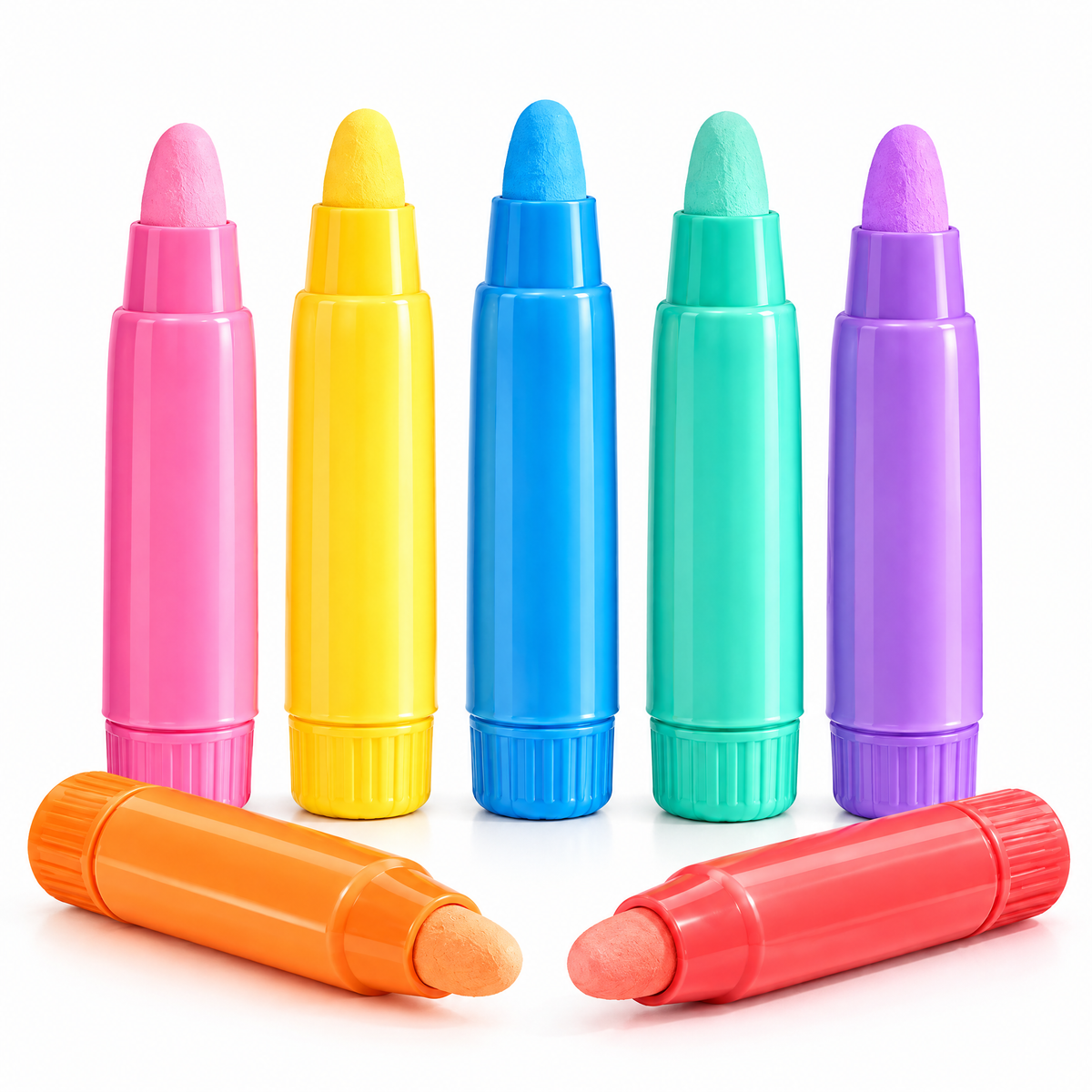 Meralnore™ Washable Chalk-Style Color Sticks
