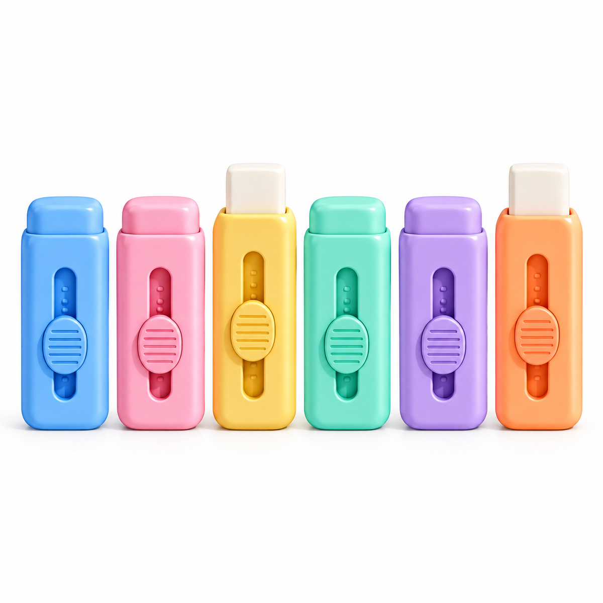 Meralnore™ Slide-Up Eraser Set