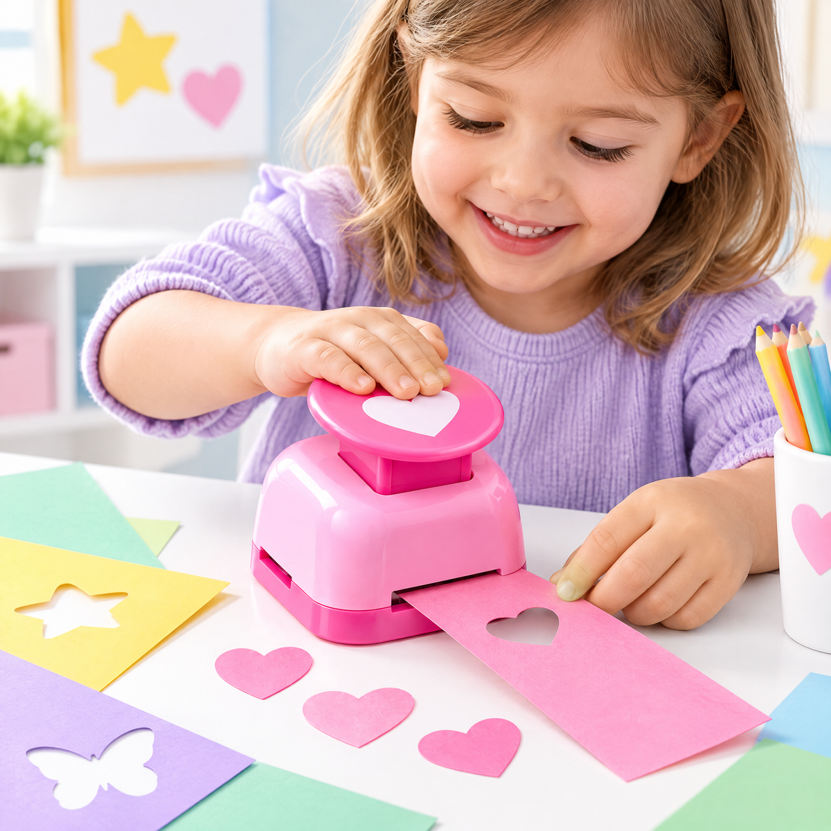 Meralnore™ Mini Craft Shape Punch Set