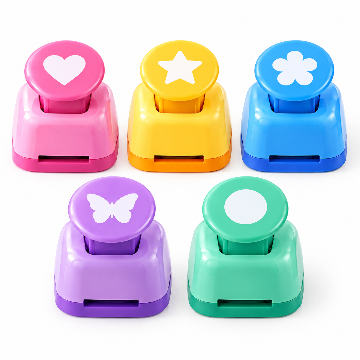 Meralnore™ Mini Craft Shape Punch Set