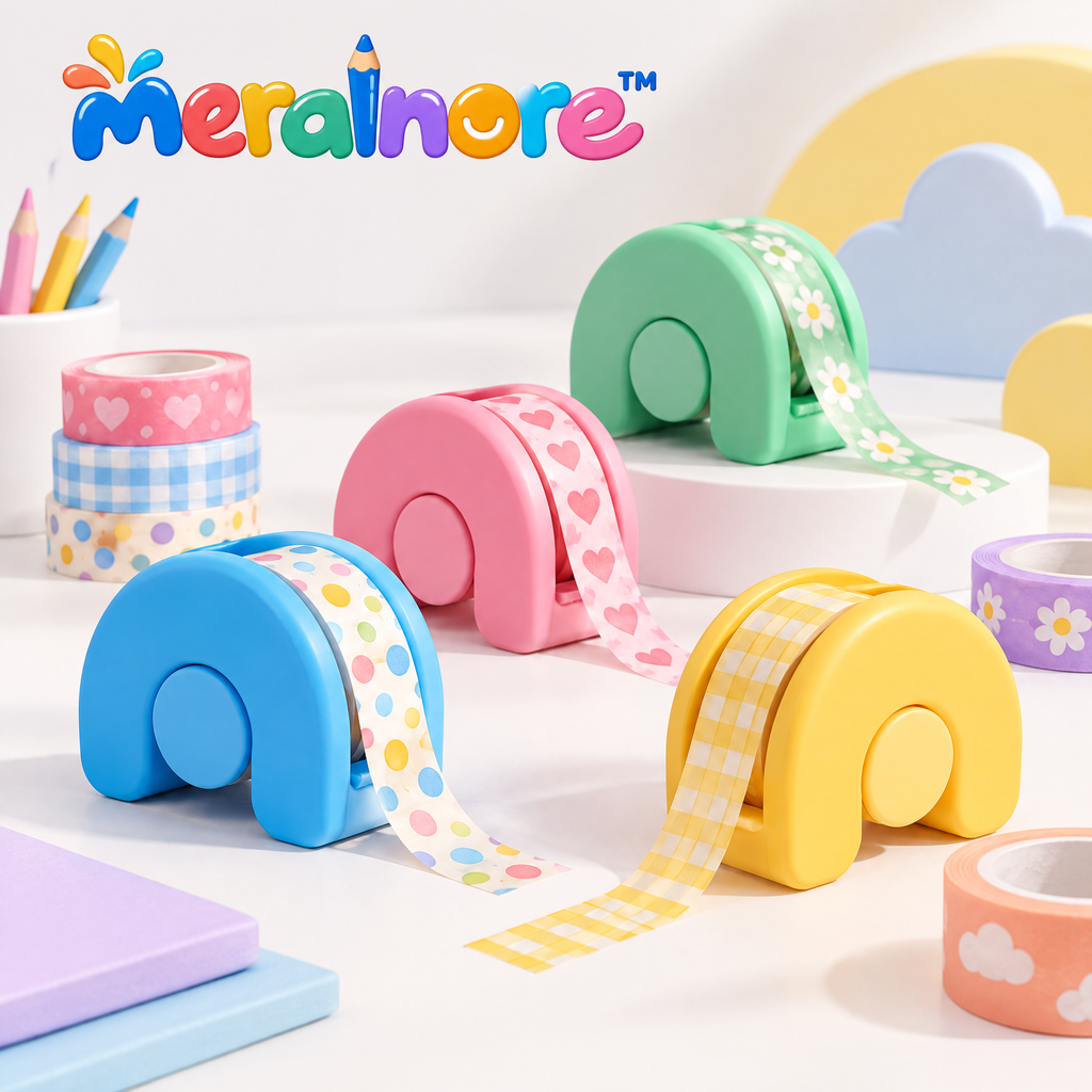 Meralnore™ Decorative Washi Tape Dispensers